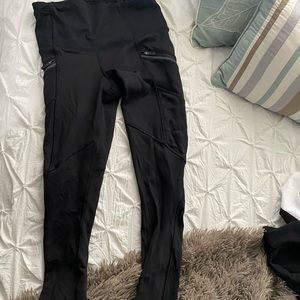 Lululemon fleece lined running leggings